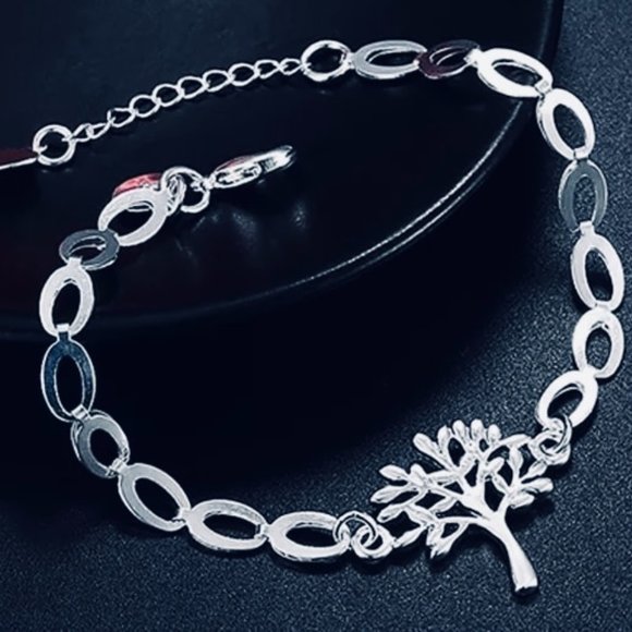 Tree of Life Sterling Silver Bracelet - Picture 6 of 7